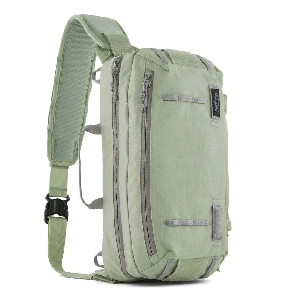 Patagonina Stealth Sling 10L in Salvia Green Water Resistant Ripstop One Size